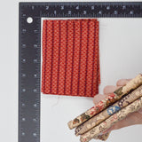 Tan + Orange Print Quilting Weight Woven Fabric Bundle