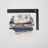Fruits + Cute Animal Print Quilting Weight Woven Fabric Bundle