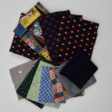 Fruit, Floral + Calico Quilting Weight Woven Fabric Bundle