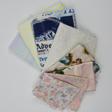 White + Colorful Assorted Quilting Weight Woven Fabric Bundle