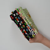 Black + Colorful Mary Engelbreit Print Quilting Weight Woven Fabric Bundle