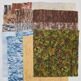 Naturescapes Tiles Quilting Weight Woven Fabric Bundle