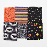 Halloween Print Quilting Weight Woven Fabric Bundle