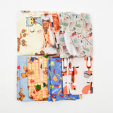 Cartoon Animal Print Quilting Weight Woven Fabric Bundle
