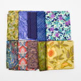 Rich Jewel Tones Quilting Weight Woven Fabric Bundle