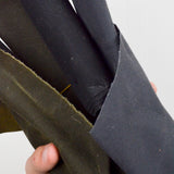 Black, Gray + Olive Green Waxed Canvas Fabric Bundle