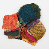 Jewel Tones Woven Fabric Squares Bundle