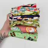 Fruit + Picnic Print Quilting Weight Woven Fabric Bundle
