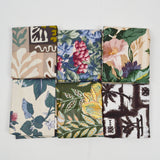 Assorted Tropical Floral Print Woven Drapery Fabric Bundle