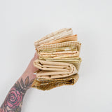 Beige Quilting Weight Woven Fabric Bundle
