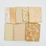 Beige Quilting Weight Woven Fabric Bundle