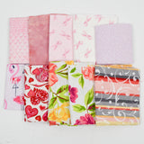 Light Pink + White Woven Fabric Bundle