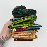 Green, Brown + Gold Quilting Weight Woven Fabric Bundle