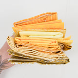 Yellow Quilting Weight Woven Fabric Bundle