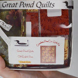 Great Pond Quilts Dark Quilt Pre Cut Quilt Kit