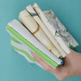 Cream Floral Print Woven Fabric Bundle