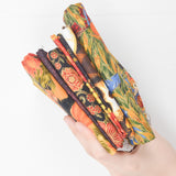 Orange, Yellow + Brown Autumnal Woven Fabric Bundle