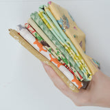 Green + Yellow Woven Fabric Bundle