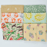 Green + Yellow Woven Fabric Bundle