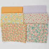 Yellow, Orange + Pink Woven Fabric Bundle