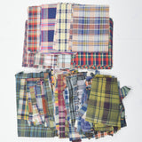 Assorted Plaid Woven Fabric Bundle