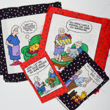 Pickles Comic Strip Illustration Print Fabric Panel Bundle