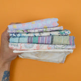 Pastel Colorful Woven Fabric Bundle