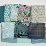 Teal Woven Fabric Bundle