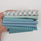 Teal Woven Fabric Bundle