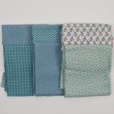Teal Woven Fabric Bundle