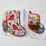 Mini Stocking Zip-Up Needlepoint Kits - Bundle of 2 (Partially Worked) Default Title