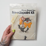 Deco Point Inc. Cat Needlepoint Kit Default Title