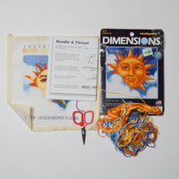 Dimensions Sun Needlepoint Kit - Started Default Title