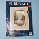 Sunset Courage & Serenity 13607 Counted Cross Stitch Kit