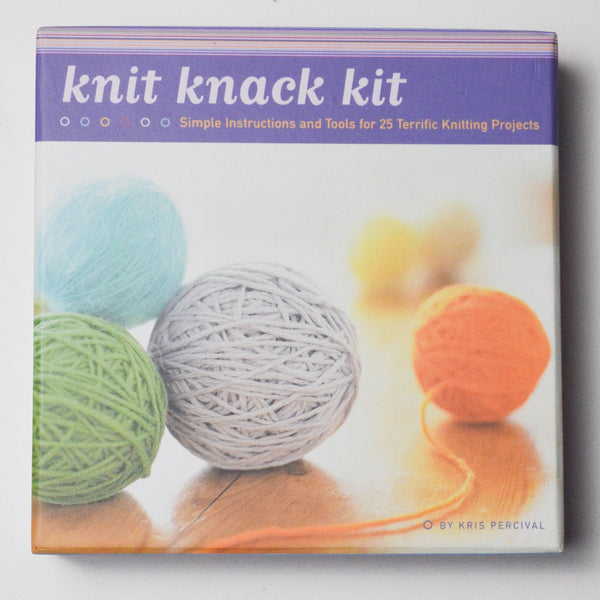 Knit Knack Kit - Pattern Cards with Knitting Needles