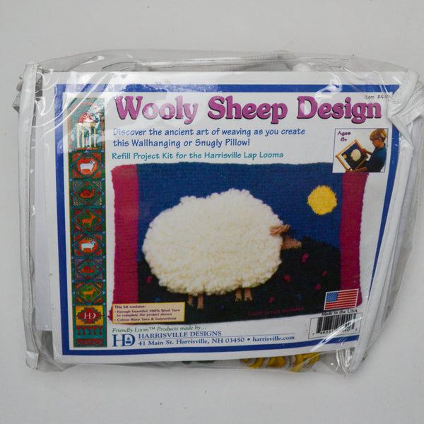 Wooly Sheep Design Refill Project Kit for Harrisville Lap Looms