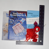 Bead Knitted Handbags Booklets + Started Project