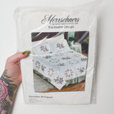 Herrschners Design 51-017 Paradise Bed Quilt King Size Pillow Sham