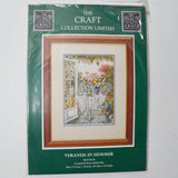 The Craft Collection Limited Veranda in Summer Counted Cross Stitch Kit