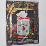 True Colors Poinsettia Tissue Box Cover Ribbon Embroidery Kit