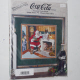 Coca Cola Santa Series #4 "Please Pause Here" Counted Cross Stitch Kit