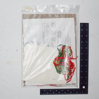 True Colors Poinsettia Tree Counted Cross Stitch + Ribbon Embroidery Kit