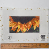 Sunflower Hand Painted Needlepoint Canvas