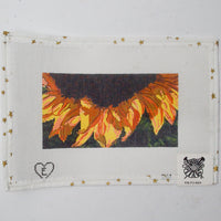 Sunflower Hand Painted Needlepoint Canvas