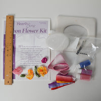 HearthSong Ribbon Flower Kit