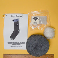 Tsarina of Tsocks Fiber Festival Sock Knitting Kit - Women's Medium/Large