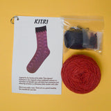 Tsarina of Tsocks Kitri Sock Knitting Kit - Women's Medium