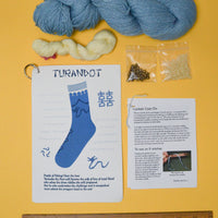 Tsarina of Tsocks Turandot Sock Knitting Kit - Women's Medium/Large