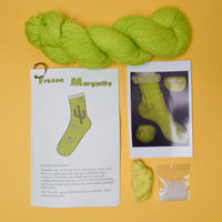 Tsarina of Tsocks Frozen Margarita Sock Knitting Kit - Women's Medium/Large