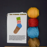 Tsarina of Tsocks The Iceman Cometh Sock Knitting Kit - Women's Medium/Large